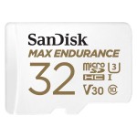 SanDisk microSDHC 32GB MAX ENDURANCE 15.000h VIDEO  Rejestratory Monitoring