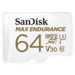 SanDisk microSDXC 64GB MAX ENDURANCE 30.000h  VIDEO  Rejestratory Monitoring