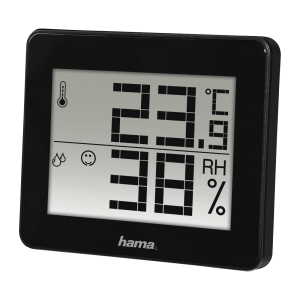 Hama TERMOMETR / HYGROMETR TH-130 CZARNY