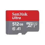 SANDISK ULTRA ANDROID microSDXC 512GB 150MB/s A1 Cl.10 UHS-I + ADAPTER
