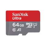 SANDISK ULTRA ANDROID microSDXC 64GB 140MB/s A1 Cl.10 UHS-I + ADAPTER