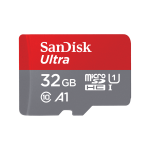 SANDISK ULTRA ANDROID microSDHC 32GB 120MB/s A1 Cl.10 UHS-I + ADAPTER 
