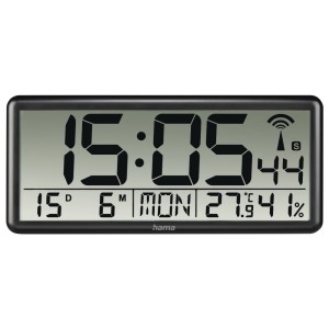 Hama ZEGAR ŚCIENNY JUMBO DIG. RADIO WALL CLOCK
