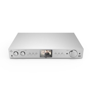 Hama Tuner cyfrowy HiFi DIT2105SBTX DAB+ radio internetowe Bluetooth srebrne