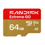 SanDisk EXTREME GO micro SDXC 64GB 170/80 MB/s UHS-I 