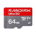 SANDISK ULTRA GO microSDXC 64GB 140MB/s A1 Cl.10 UHS-I
