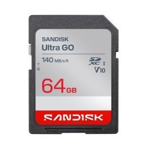 SANDISK ULTRA GO SDXC 64GB 140MB/s UHS-I Class 10