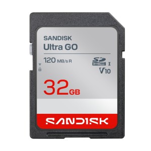 SANDISK ULTRA GO SDXC 32GB 120MB/s UHS-I Class 10 