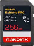 SANDISK EXTREME PRO SDXC 256GB 300/250 MB/s UHS-II V60