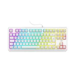 uRage Klawiatura gamingowa uRage Exodus 220 TKL biała QWERTY
